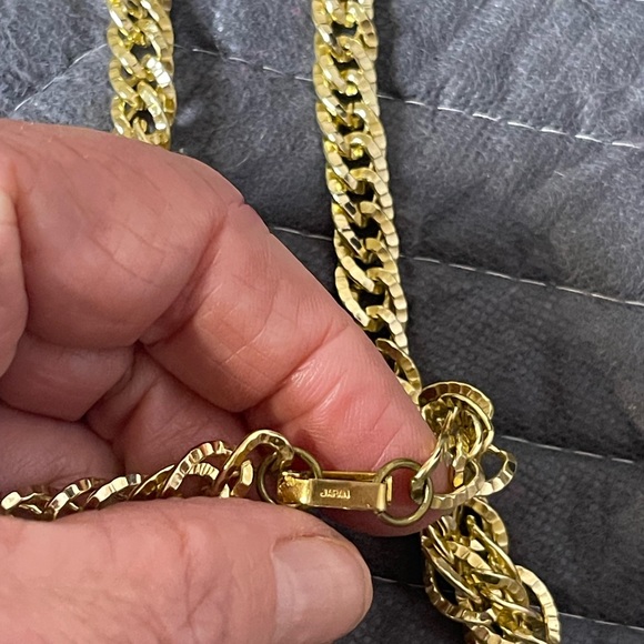 Gold Delicate Necklace Chains - Picture 7 of 8